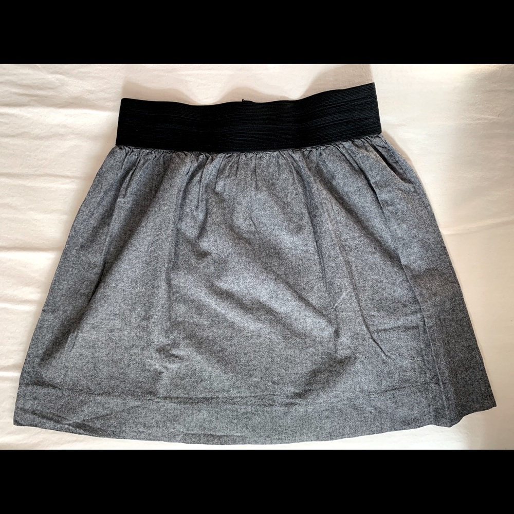 Poetry Grey Mini Skirt
